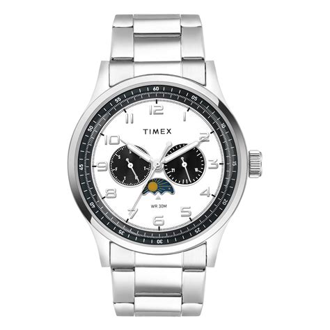 TIMEX Men White Round Dial Analog Watch - TWEG19609