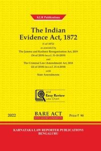 Indian Evidence Act, 1872 (Bare Act With Notes): Buy Indian Evidence ...
