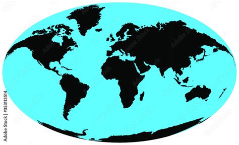Image result for Basic World Map Sharp Oval
