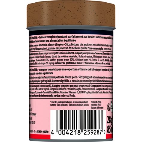 Tetra Betta Larva Sticks Complete Floating Worm-Shaped Food for Betta ...