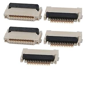 PRAV® 5Pcs FPC 14P 0.5mm Pitch 2mm Thick Double Sides Contact Flat ...