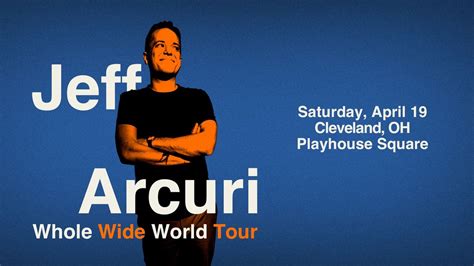 Jeff Arcuri , Playhouse Square, Cleveland, 19 April 2025 | AllEvents