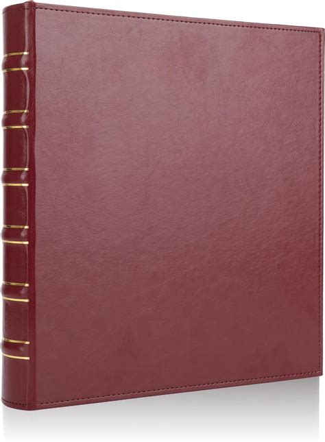 Vintage Hardback Leather 3 Ring Binder, Professional Organizer Planner ...