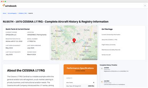 N550AS - 1981 CESSNA 550 | Aircraft History | Windsock.ai