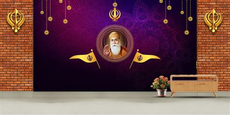 Enlightened Path Guru Nanak Wallpaper – Myindianthings