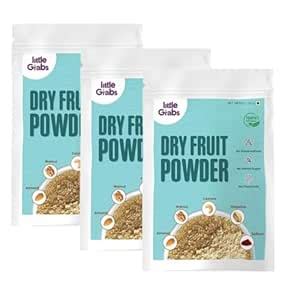Little Grabs Mix Nuts Dry Fruits Powder - 100Gm Each(Pack of 3 ...