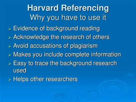 Image result for Harvard References MS PowerPoint