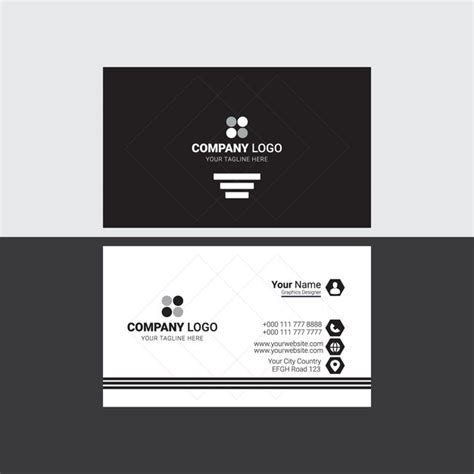Digital Business Card Template 的图像结果