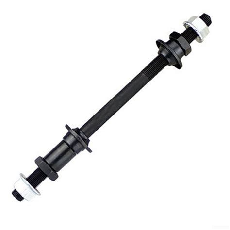Buy Hub Axle Wheel Front-Rear Solid Spindle Shaft Metal Skewer Mountain ...