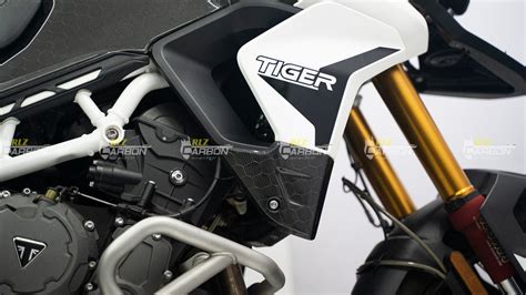 Carbon Fiber Fairing Radiator Cowl Both Sides for Triumph Tiger 900 ...