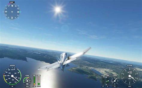 Flight Simulator 2020 Update 的图像结果