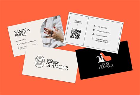 Nail Salon Business Cards 的图像结果