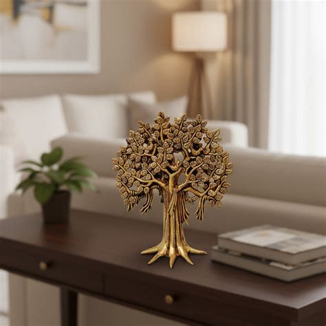 Brass Tree Of Life Sculpture for Home Décor | Siddhhi Arts