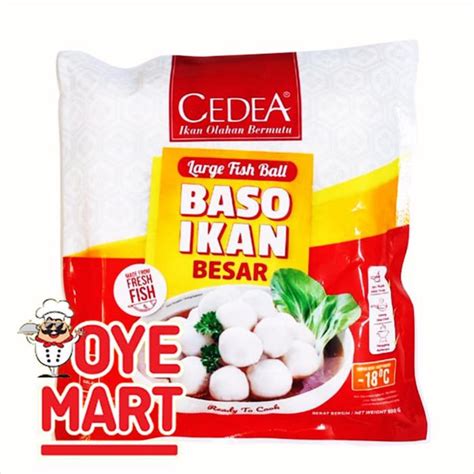 Jual CEDEA FISH BALL 500GR BASO IKAN BESAR - Kota Bandung - OYEFROZEN ...