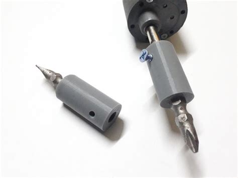 Powerful Screw bit Coupler With Scre Bits for 12volt gear Motor | 3Dindia