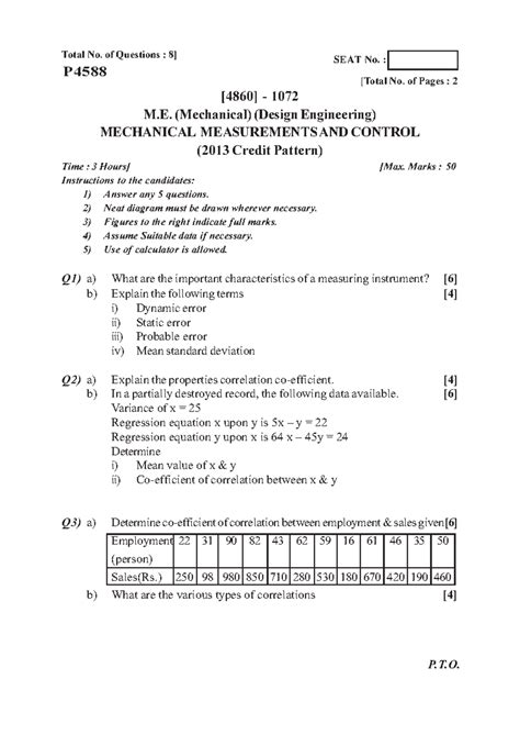 Nov Dec 2015 - ME Design 2013 Question Paper - IA A 2 2 2 2 2 2 2 - Studocu