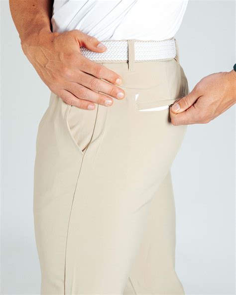 Men's Light Khaki Golf Jogger - Primo Golf Apparel