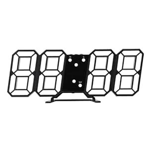 Buy WOLTAX 3D LED Digital Wall Clock- Home Alarm Clock, Table Clock ...