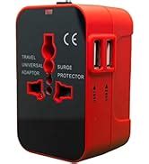 rts Universal Travel Adapter, International All in One Worldwide Travel ...
