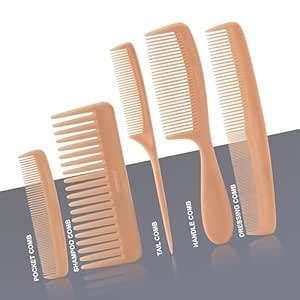 Buy Parag Hair Comb Set - Pack of 5 (LOVE YOUR HAIR) for Men and Women ...
