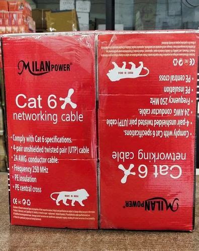 Milan Power Networking Cat6 Cable - Cat 6 networking cable Trader ...