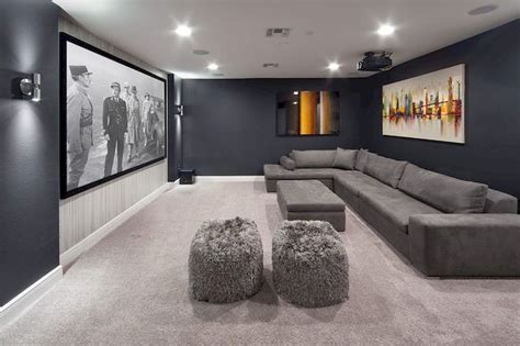 35+ Clever Media Room Ideas (Design & Decor Ideas) | Home cinema room ...