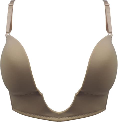 Buy NuBra Women's U Plunge Bra - Deep U-Shaped Low Back Low Plunge U ...