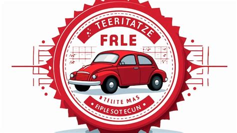 Rubber red stamp seal with free estimate phrase inside | Premium AI ...