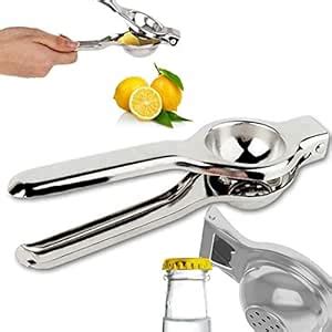 Buy INDIAN CRAFTIO Pure Stainless Steel Lemon Squeezer, Best for This ...