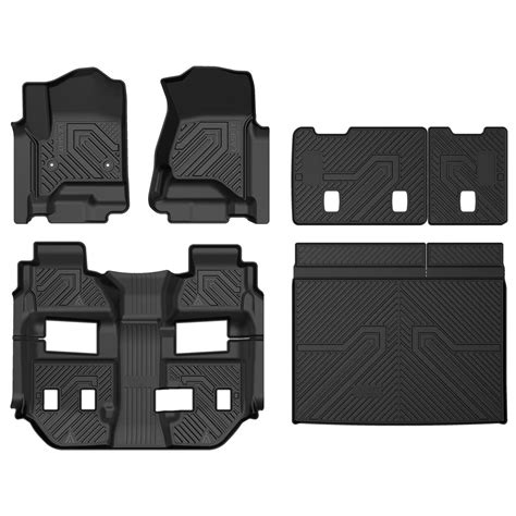 2015-2020 Chevrolet Suburban Floor Mats/Cargo Mat/Seatback Mat, Fit ...