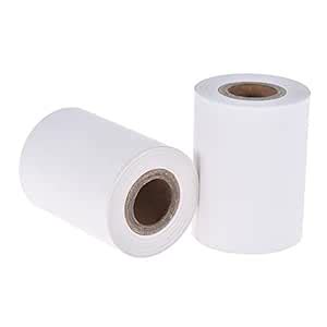 Festnight Thermal Paper, 2 Rolls 57mm Thermal Paper 2 1/4" Thermal ...