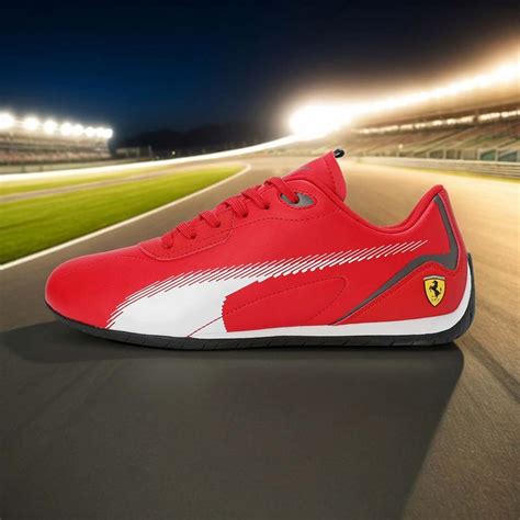Buy Puma Ferrari Neo Cat 2.0 Unisex Red Sneakers Online