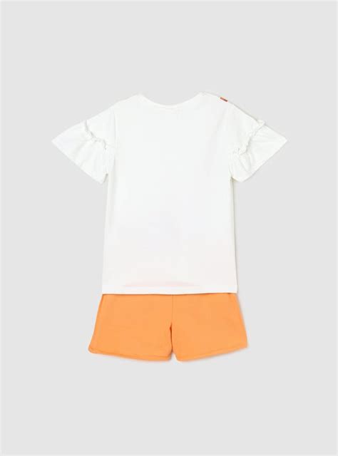 Buy Girls Printed Sleepwear Shorts Set Online at just Rs. 549.0 ...