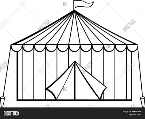 Vector y foto Carpa De Circo (prueba gratis) | Bigstock