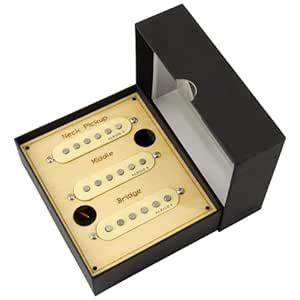 Ogdni Single Coil Pickup Set, Alnico 5 Strat SSS Pickup Guitar Neck ...