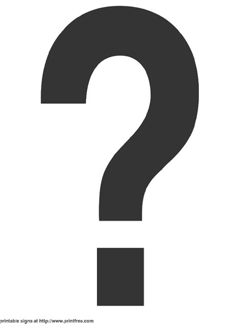 Questioning Symbol 的图像结果