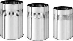 Ingeniero Stainless Steel Dustbin/Garbage Bin/Small, Medium and Large ...