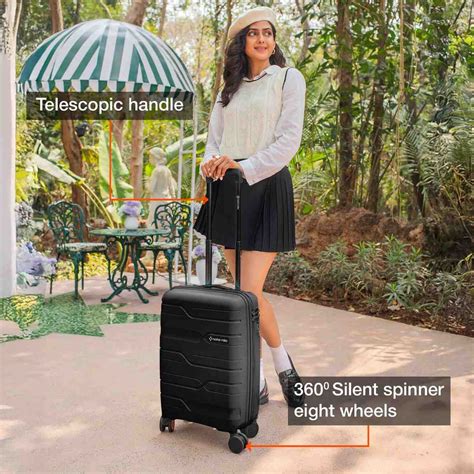 Buy Nasher Miles Paris 20' Cabin Luggage in Black