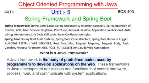 OOPS with Java Unit 5 - OOPS with java notes unit 5 aktu - Object ...