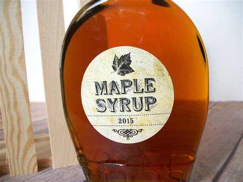 Image result for Maple Syrup Bottle Labels