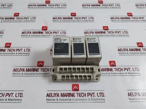 Omron 61F-g1-ap Floatless Level Switch 110/220Vac Relay Unit 50/60Hz ...