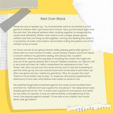 Example of Essay Format 的图像结果