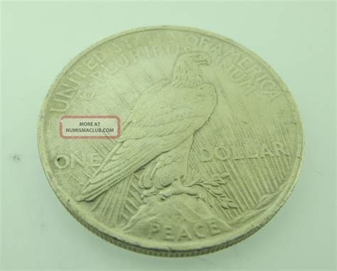 1924 Peace Silver Dollar United States Coin - 132