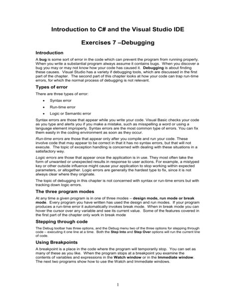 Image result for Debugging Program Exercises in Java