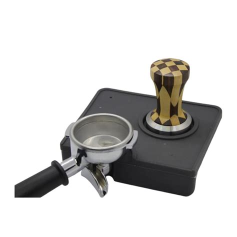 Cafemarkt Deco Checker Tamper, 58 mm, Black Price