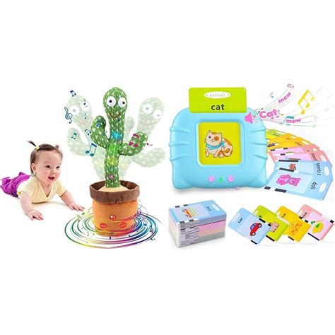Storio Toys Dancing Cactus Talking Toy, Cactus Plush Toy Toys ...