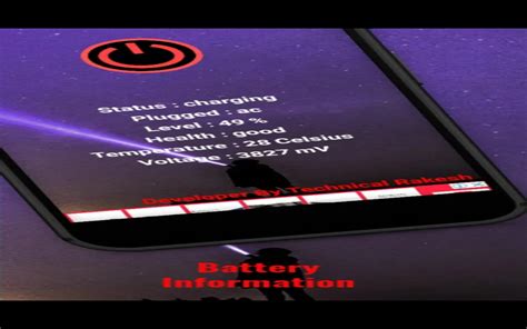 Super Flashlight 2019 - Battery Information - App on Amazon Appstore