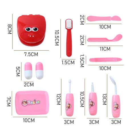 Buy SANAG Kids Dentists Pretend Play Toy Children Doctor Playsets Teeth ...