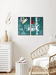 999STORE Fiber Frames stunning Abstract Home Decor Wall Painting canvas ...