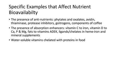 Image result for Nutrient Bioavailability